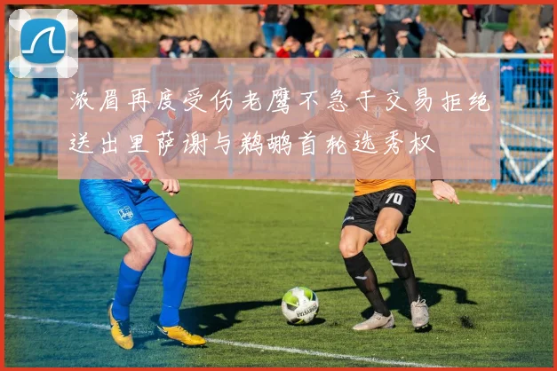 浓眉再度受伤老鹰不急于交易拒绝送出里萨谢与鹈鹕首轮选秀权
